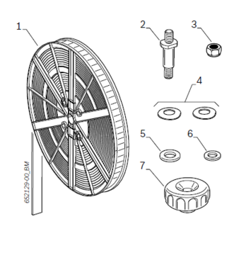 Klebegewichtspule und -spulenhalter | für MT Zero 6 & 8 | 1695656872