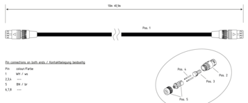 Cavo di collegamento 10 m | 1690203025