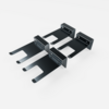 Halterung-Set für OE-Schnellspannhalter (4x) | für Wandmontage | 1 690 101 090