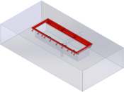 BD 7xxx / 1000 mm / 13 to | track width 2800 mm | non-separated (w/o pit) | Built-in frame