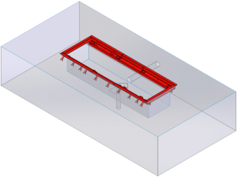 Fundamentrahmen BD 7xxx / 1000 mm | Spurweite 2800 mm | einteilig, ohne Arbeitsgrube | 1691880702