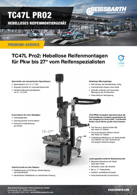 TC47L Pro2 Broschüre
