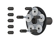 | 5-Holes | 96 - 186 mm | 48mm & 58mm | QuickPlate