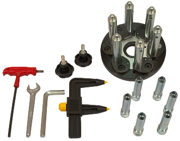 Flange | for reverse-mounting rims and without central hole  | 1692402024