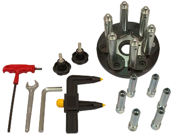 Spannflansch | für umgekehrte Felgen und ohne Mittenloch  | 1692402024