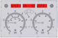 LCD Diplay set for upgrading analogue displays without an integrated LCD | 1691601025