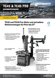 TC45 TC45Pro Broschüre