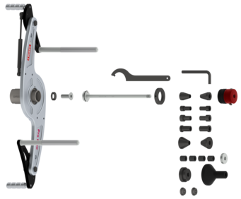 Motorrad-Spannkit Konisch | Basic | Ø 14 mm | 1695000542