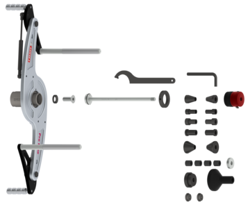 Motorrad-Spannkit Konisch | Basic | Ø 14 mm | 1695000542