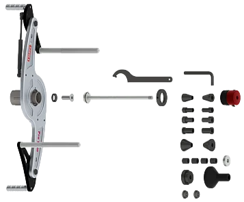 Motorrad-Spannkit Konisch | Basic | Ø 14 mm | 1695000542
