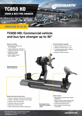 TC850 HD brochure