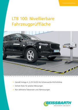 Nivellierbare Prüffläche LTB 100