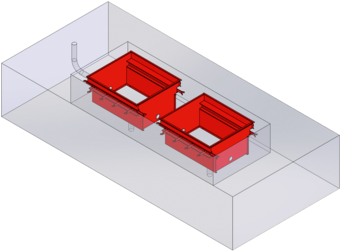Einbauwanne BD 6xxx / 1000 mm | ohne Arbeitsgrube | 1691811081