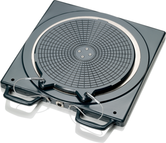 Elektronischer Alu-Drehuntersatz ohne Verbindungsleitung | Präzision | 1690401013