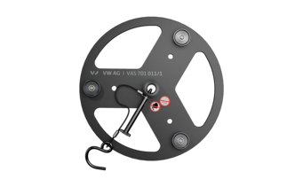 VAS 701011/1 | Satz 2x Magnethalter VW Crafter | 130mm & 205mm Lochkreise | 1690101084