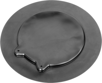 Gummiüberzug für Alu-Drehuntersatz | 1690402001