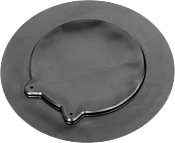 für Alu-Drehuntersatz | Gummiüberzug