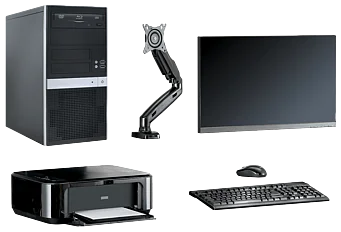 PC-Ausrüstungspaket für PC-Fahrwagen Standard | 1691810743