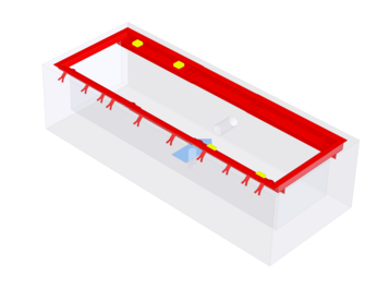 Built-in frame BD 8xxx / 1300 mm | track width 3200 mm | non-separated (w/o pit) | 1691810766