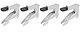 Set griffe di serraggio | 4 pz. | per cerchioni per scooter | 1692402034