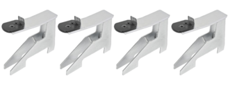 Set griffe di serraggio | 4 pz. | per cerchioni per scooter | 1692402034 Set griffe di serraggio | 4 pz. | per cerchioni per scooter | 1692402034
