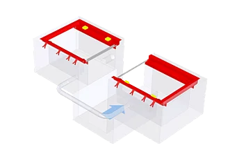 Fundamentrahmen BD 8xxx / 1300 mm | für Arbeitsgrube | 1691810763