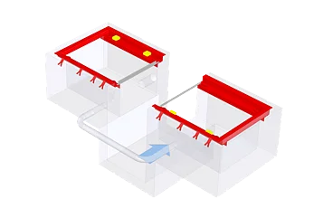 Fundamentrahmen BD 8xxx / 1300 mm | für Arbeitsgrube | 1691810763