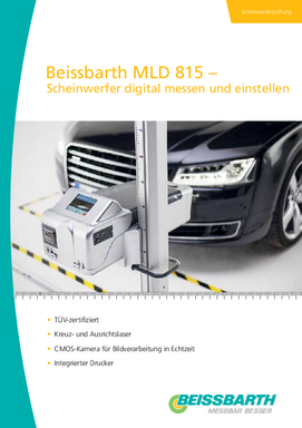 Scheinwerfereinstellgerät MLD 815