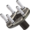Universal 3-4-5-6-hole stud adapter | Pneumatic | Ø 75 - 210 mm | 1 692 502 070