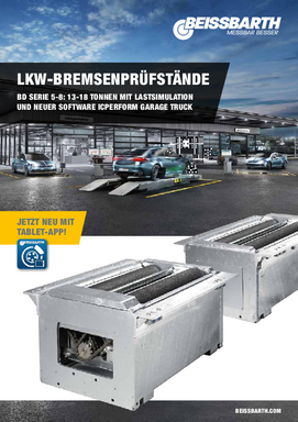 Lkw-Bremsenprüfstände 