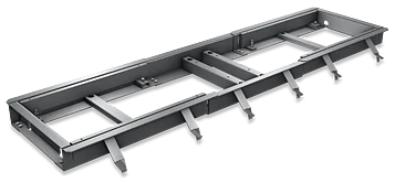 Fundamentrahmen Easy Tread | Unterflur | +200mm | 1691200028