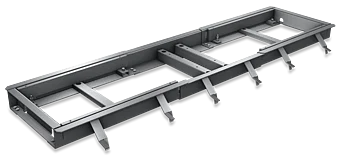 Fundamentrahmen Easy Tread | Unterflur | 1691200010