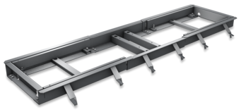 Fundamentrahmen Easy Tread | Unterflur | 1691200010