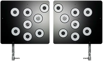 Special target boards for DAS calibration jig in combination with 4-post lifts | 1690701152