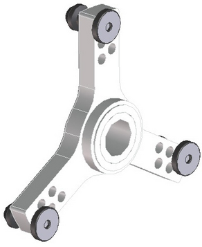 Stella a 3 bracci SR3 | per autocarri leggeri | Ø 161 / 170 / 184,15 / 205 / 222,25 / 245 mm | 1692502038