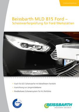 Scheinwerfereinstellgerät MLD 815 Ford