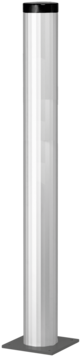 Stand column aluminium | RAL 7016 | for TV Monitor / rectangular analog display | 1691810722