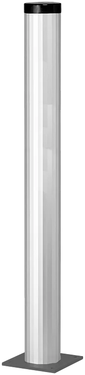 aluminium | RAL 7016 | for TV Monitor / rectangular analog display | Stand column