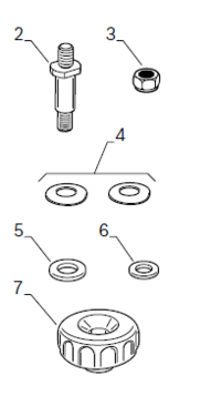Holder for adhesive balance weight spool | MT Zero 6 & 8 | 1695656877