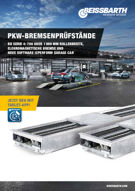 Pkw-Bremsenprüfstände