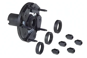 Universalflansch Pkw | für geschlossene 3-/4-/5-Lochfelgen | 1695654043