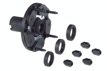 Universalflansch Pkw | für geschlossene 3-/4-/5-Lochfelgen | 1695654043