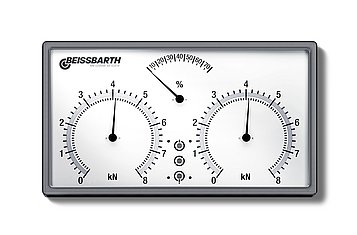 Analog Display with wall bracket | QB.4 | 1691401100