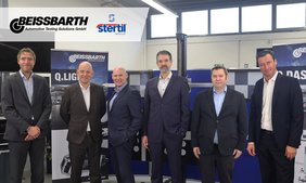 Douwe Groenendijk – Stertil Group CFO, Bennie Stapensea – Stertil Group CEO, Gary Palmer – Beissbarth MD, Frank Scherer – Nussbaum CEO, Alex Maier – Beissbarth CC and Hans Peter Zurwesten – Beissbarth CSO