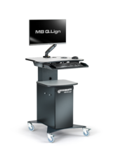 mit 27"-Monitor | für MB Q.Lign | Fahrwagen