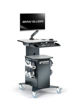 Fahrwagen mit 27"-Monitor | für BMW Q.Lign | 1690201152