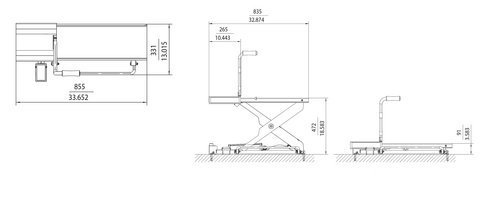 Radlift VAS 741 119/1 | mit Memory Funktion | 1 692 502 191