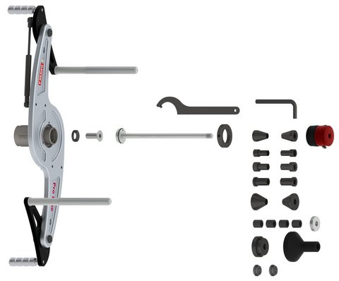 Wheel centering kit for motorbikes | Conical |Basic | Ø 14 mm | 1 695 000 542