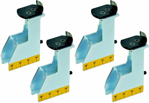 Motorrad-Adapter für MS 500S und MS 63S | 14-25" | 4 Stk. | 1 695 103 543