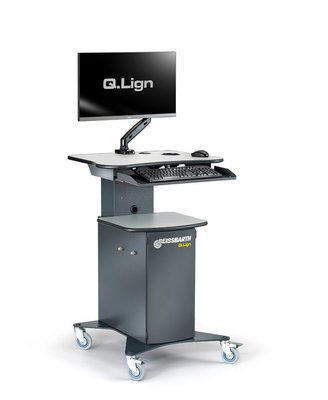 Trolley with 27"monitor | for Q.Lign | 1 690 201 055 Trolley with 27"monitor | for Q.Lign | 1 690 201 055